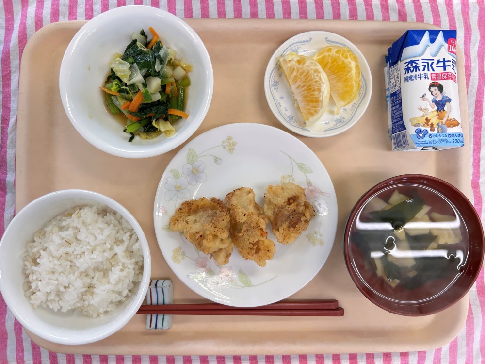 2025年5月21>日の給食画像