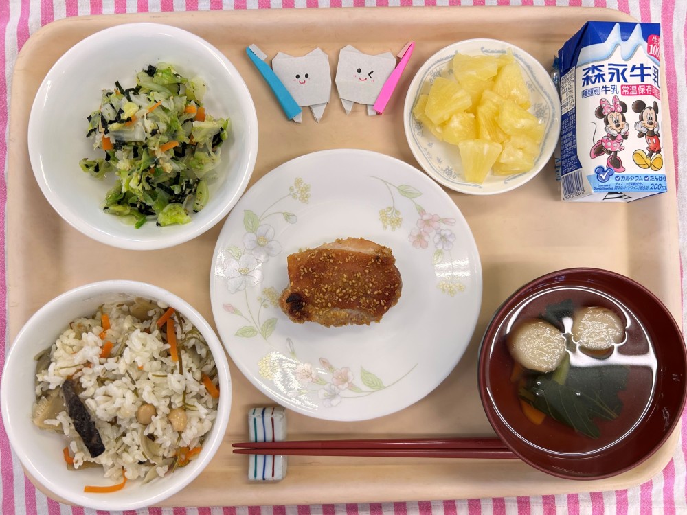 2025年6月4>日の給食画像