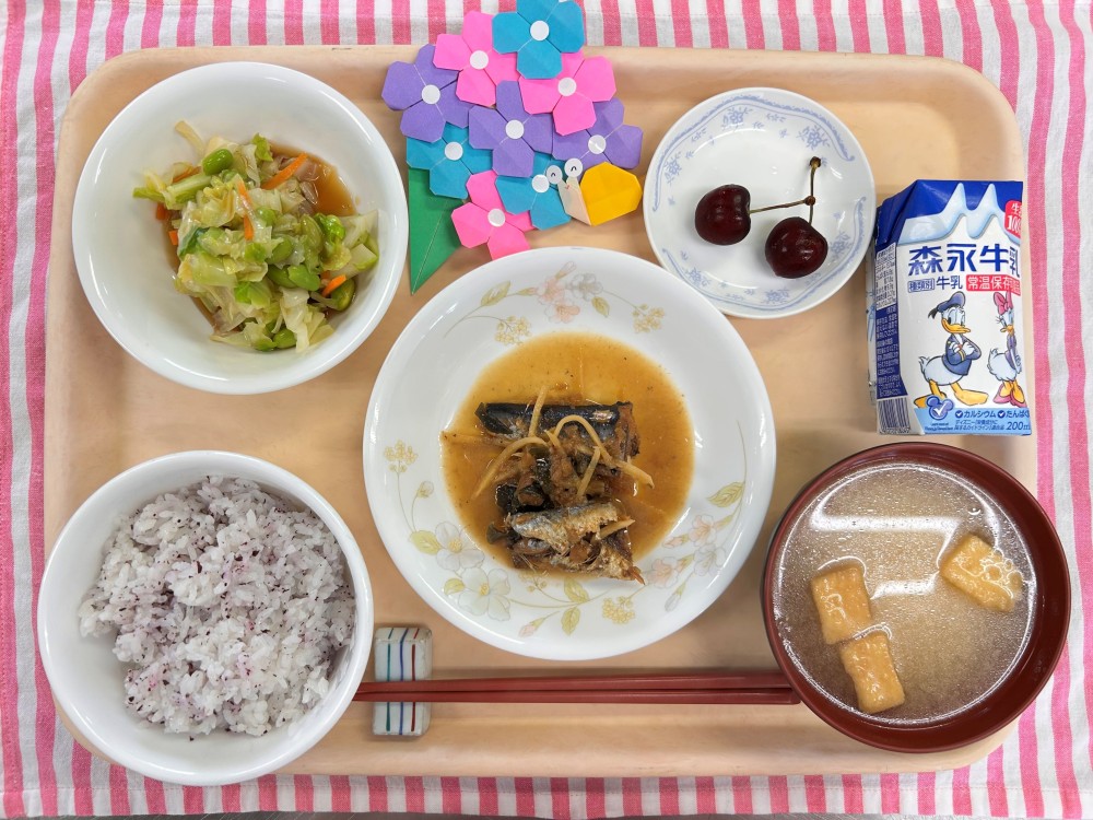 2025年6月11>日の給食画像