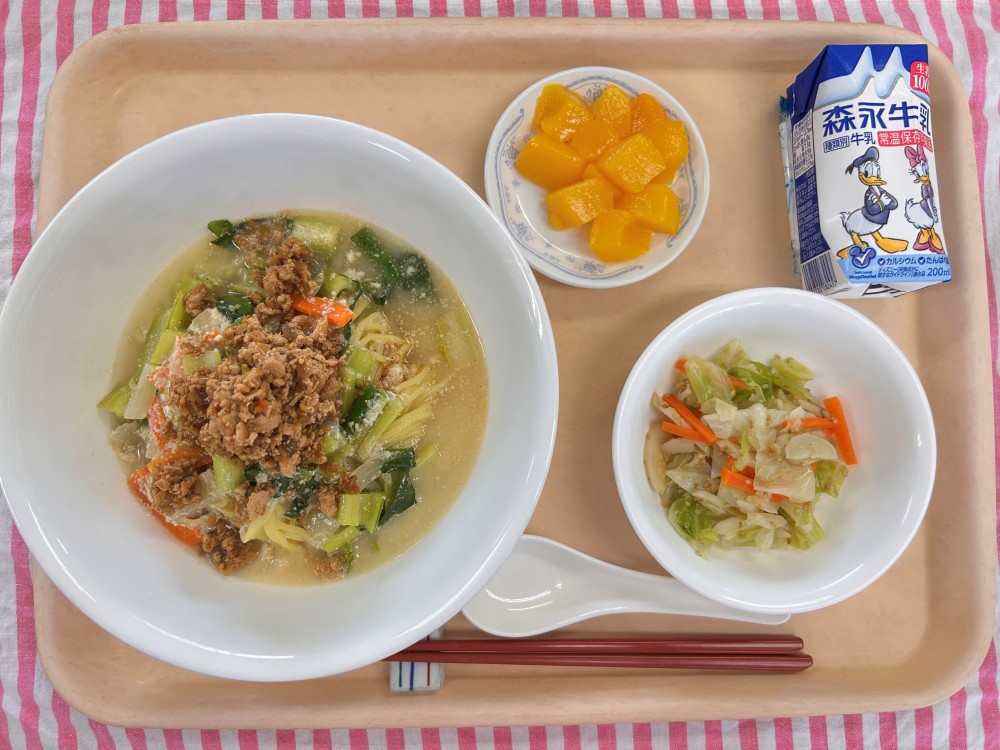 2025年6月26>日の給食画像