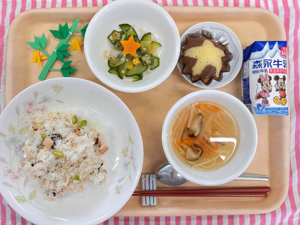 2025年7月7>日の給食画像