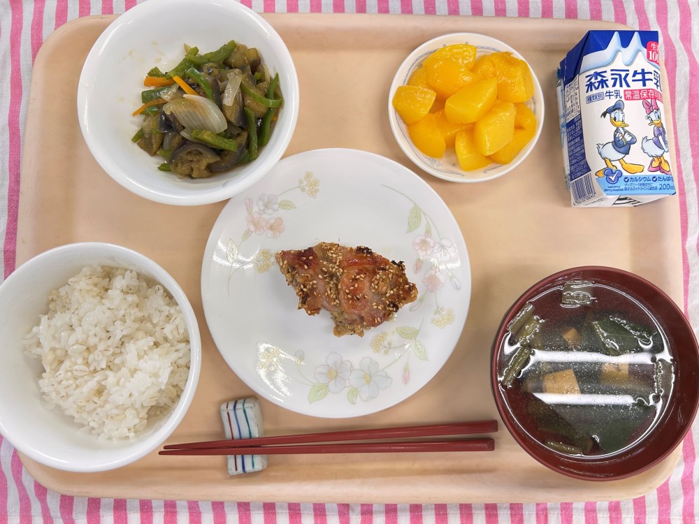 2025年7月11>日の給食画像