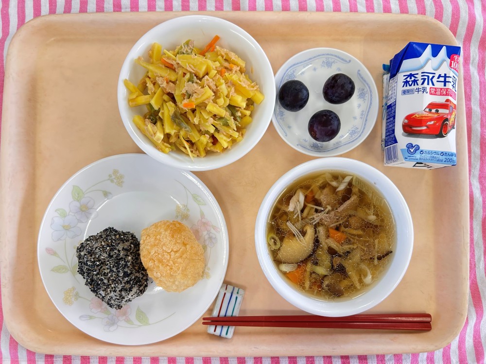 2025年9月24>日の給食画像