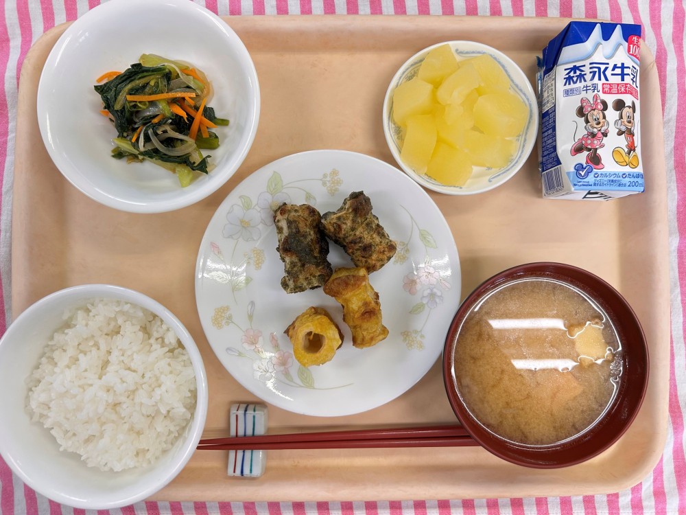 2025年9月29>日の給食画像