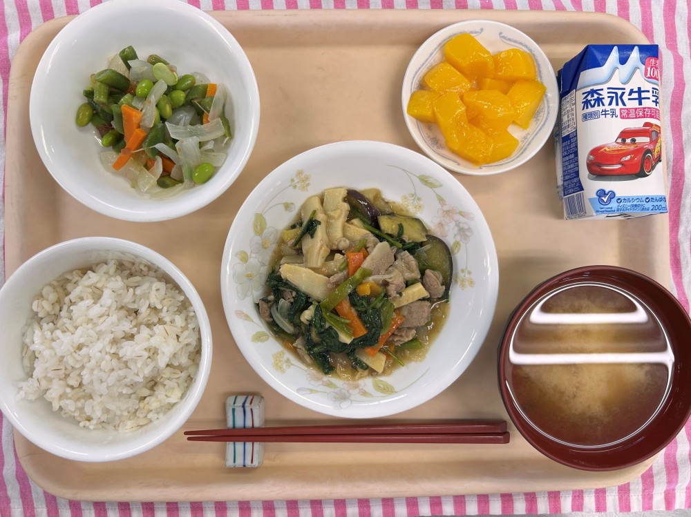 2025年10月14>日の給食画像