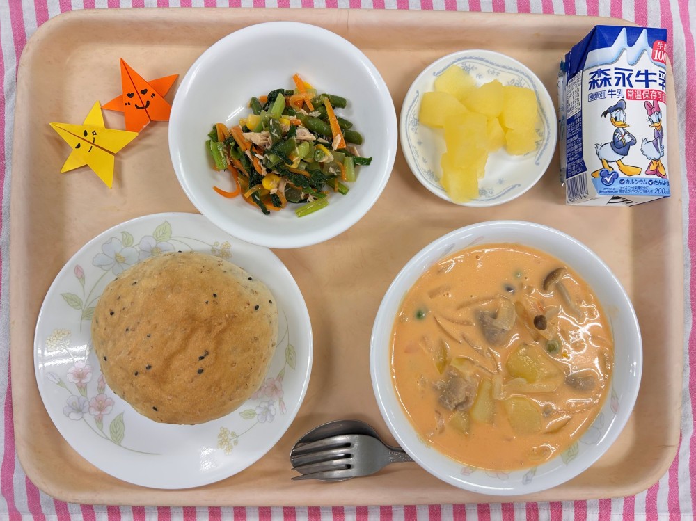 2025年10月21>日の給食画像