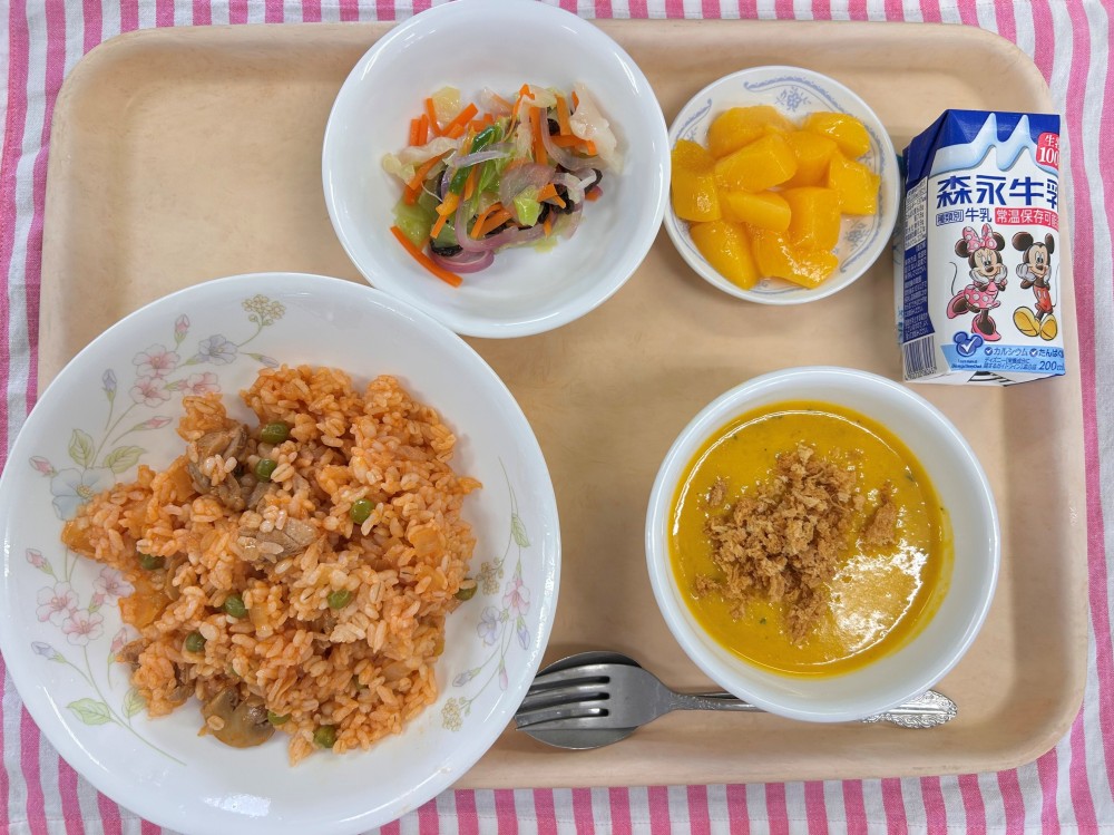 2025年10月31>日の給食画像