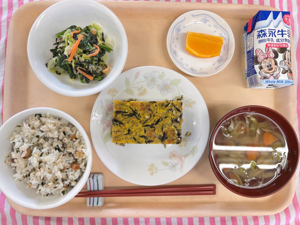 2025年11月26日の給食写真