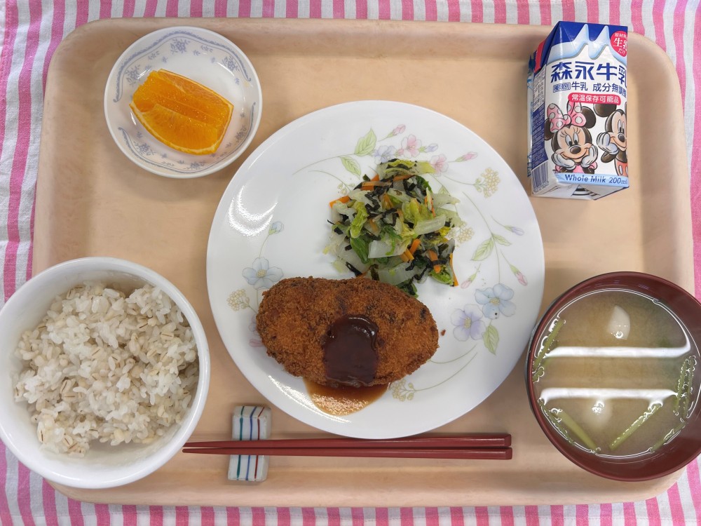 2026年1月14>日の給食画像