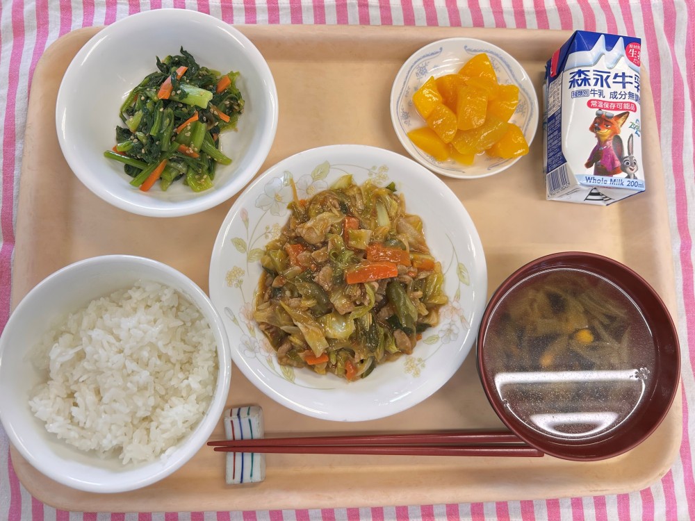 2026年1月21>日の給食画像