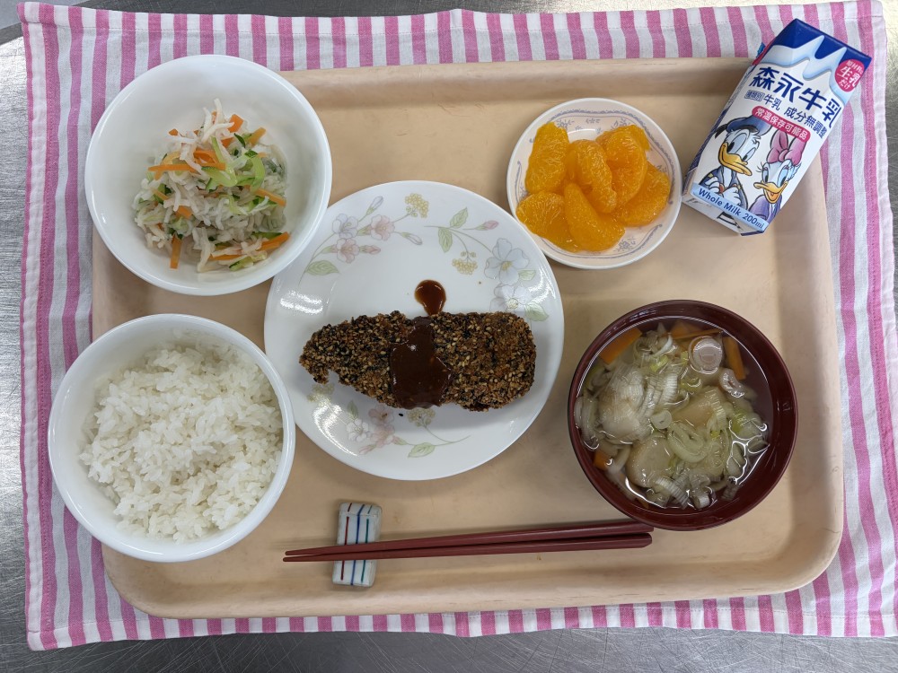 2026年6月24>日の給食画像