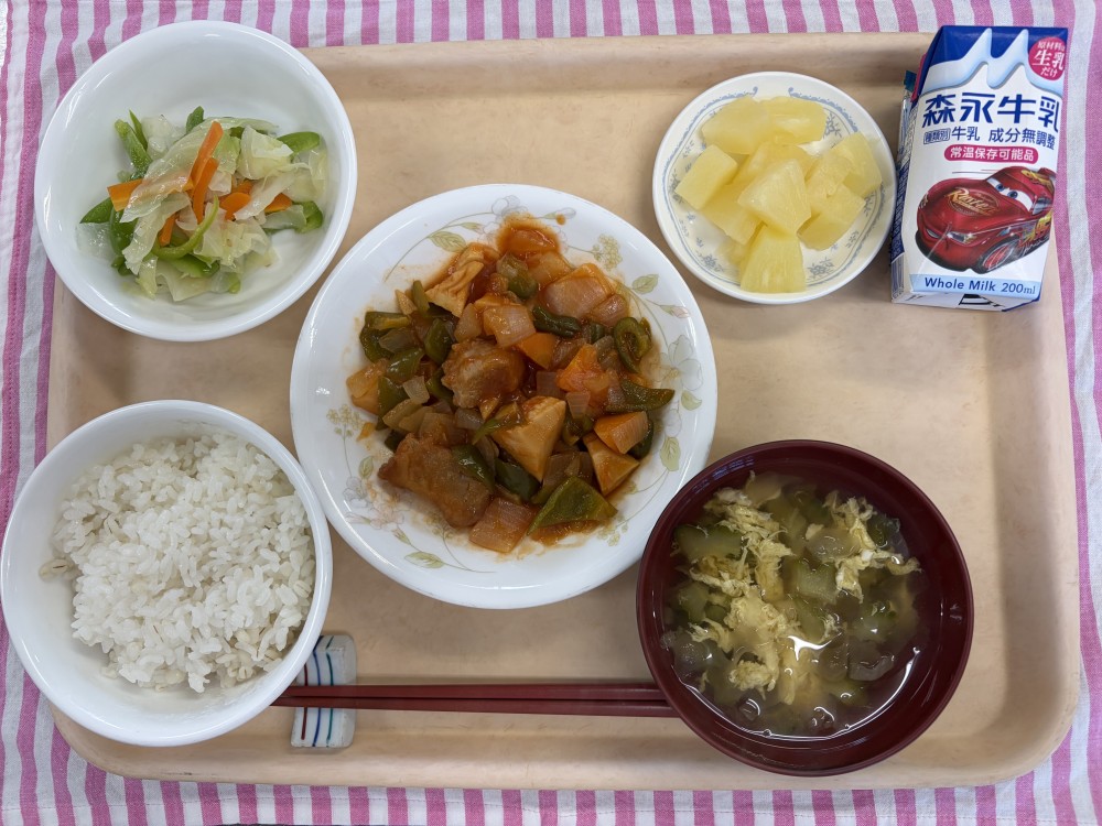 2026年9月9>日の給食画像